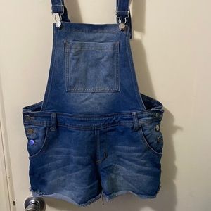 Overall Shorts